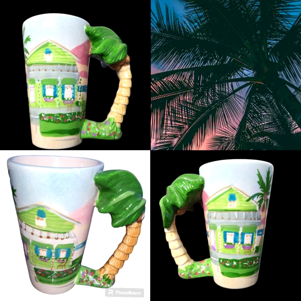 Tropix Key West 2006 Palm Tree Mugs
